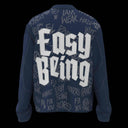 BLUE NAVY FUCK ALL JACKET